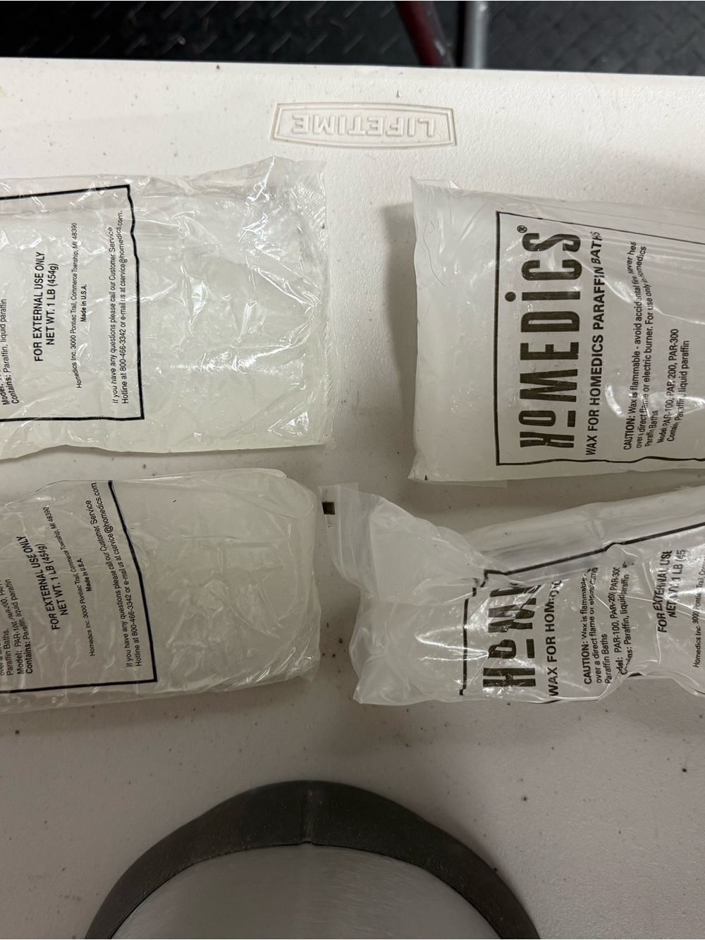 Homedics ParaSpa Premier heat therapy bath and Wax Refill Blocks - Picture 3 of 4